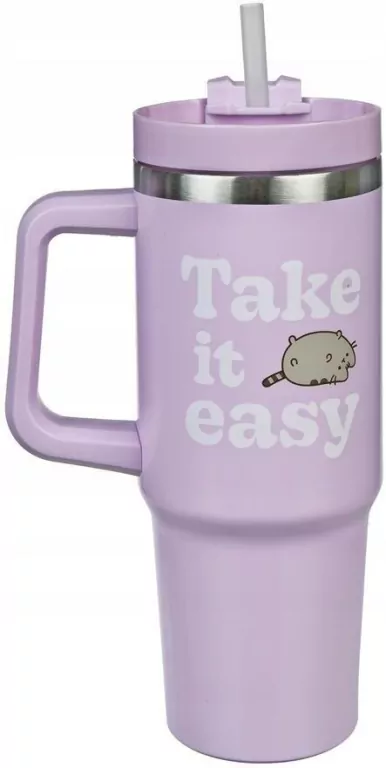 Pusheen kubek metalowy vacuum termiczny - tantis.pl