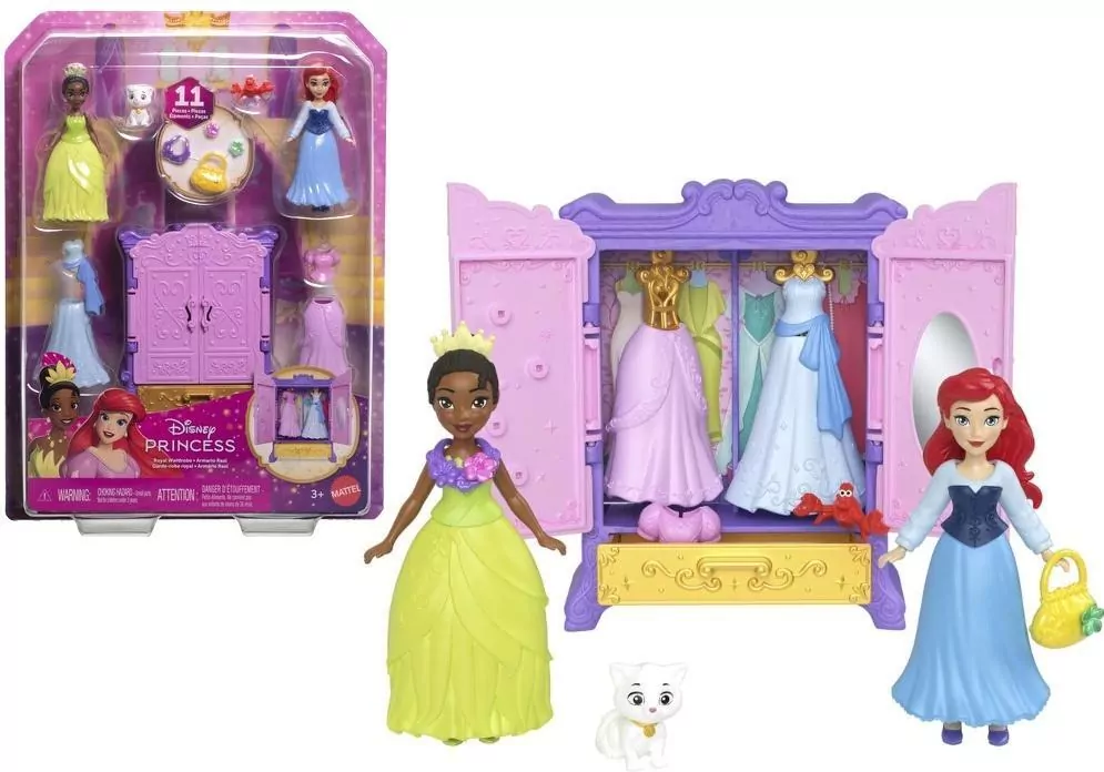 Figurki Disney Księżniczki i garderoba - tantis.pl