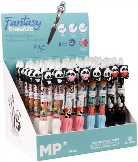Długopis ścieralny 0,5mm panda (48szt) - tantis.pl