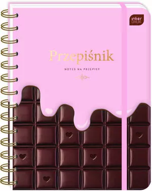 Przepiśnik z gumką A5/240K 90g Chocolate - tantis.pl