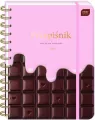 Przepiśnik z gumką A5/240K 90g Chocolate - tantis.pl