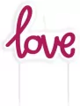 Świeczka mini Love" - tantis.pl