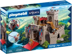 Playmobil Duży zamek rycerzy herbu Lew 72112