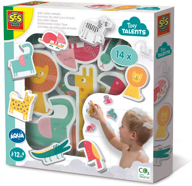 Zwierzęta z dżungli w kąpieli - tantis.pl