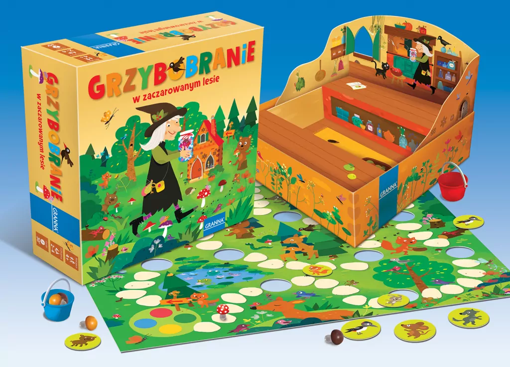 Grzybobranie. W zaczarowanym lesie - tantis.pl