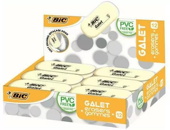 Gumka GALET (12szt) BIC - tantis.pl