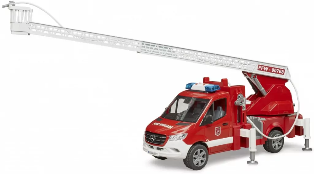 MB Sprinter Straż Pożarna z drabiną obrotową - tantis.pl