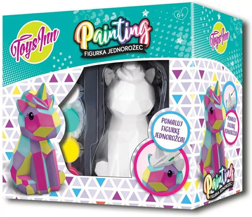 Jednorożec. Figurka do malowania. ToysInn - tantis.pl