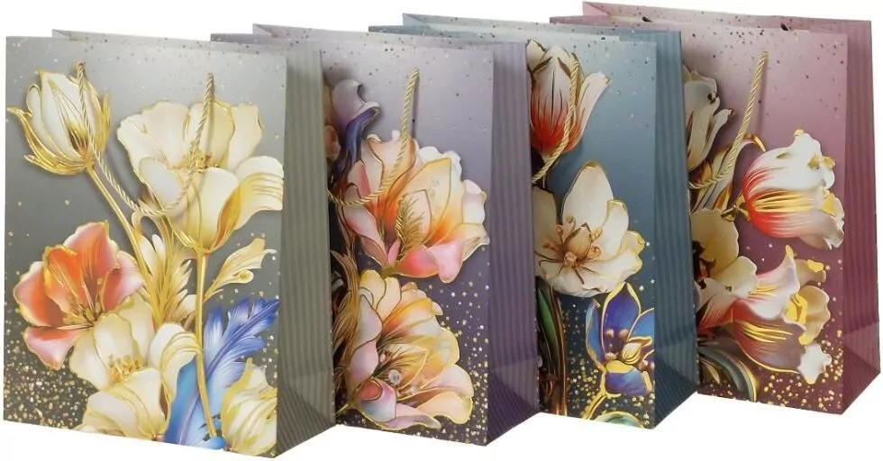 Torebka prezentowa 32x26x10cm MIX - tantis.pl