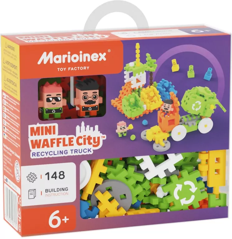 Mini Waffle City. Śmieciarka - tantis.pl