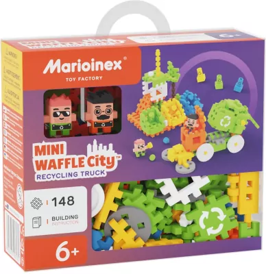 Mini Waffle City. Śmieciarka