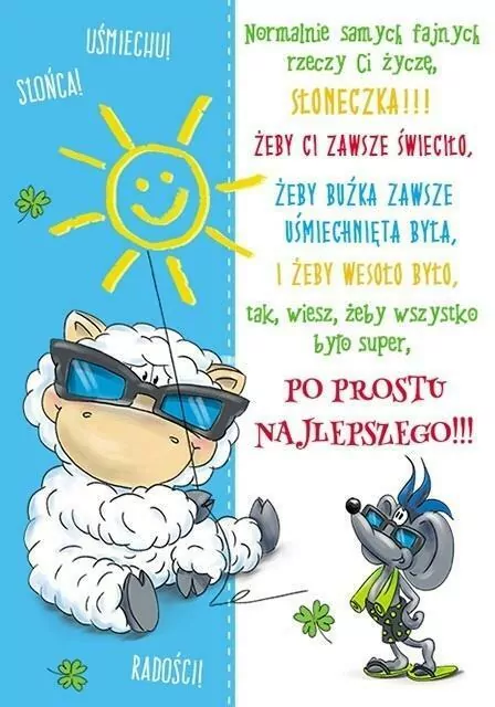 Karnet Smile B6 + koperta. Wzór nr 05 - tantis.pl