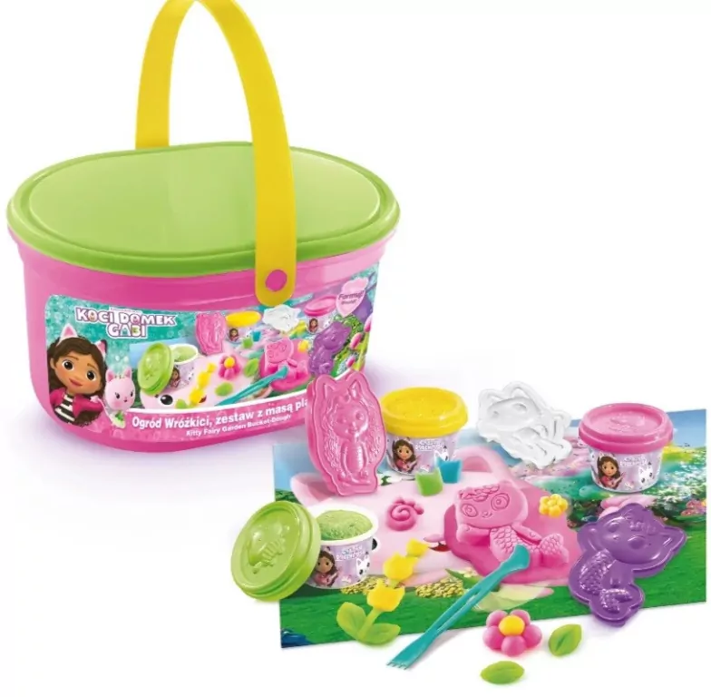 Koci Domek Gabi. Masa plastyczna Ogród Wróżkici - tantis.pl