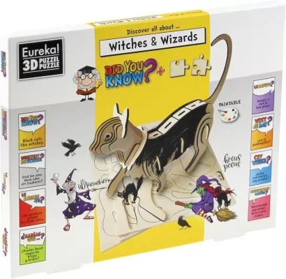 Łamigłówka drewniana Gepetto - Czarownice