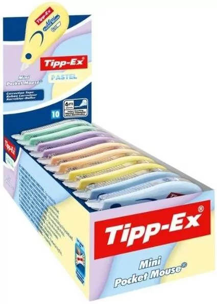 Korektor w taśmie Tipp-Ex Mouse (10szt) BIC - tantis.pl