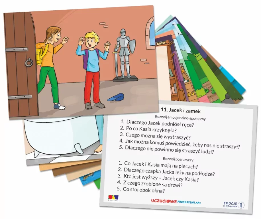 Uczuciowe przedszkolaki. Emocje w sytuacjach. Część 1 - tantis.pl