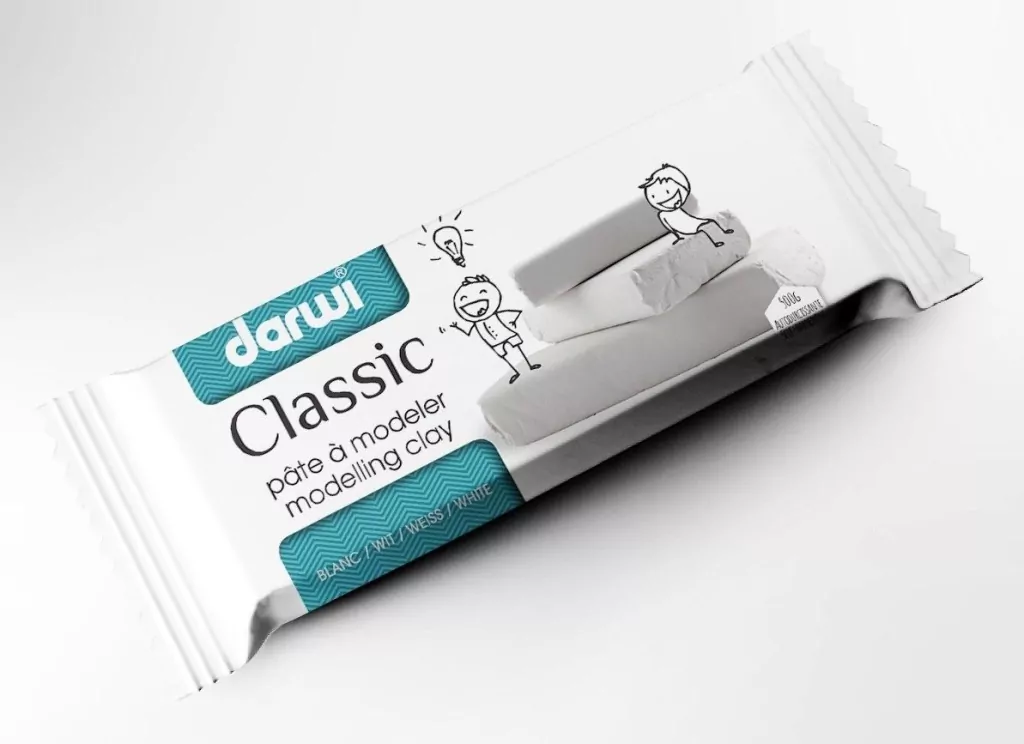 Masa plastyczna Classic biała 500g - tantis.pl