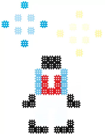 Micro Waffle 150. Astronauta - tantis.pl