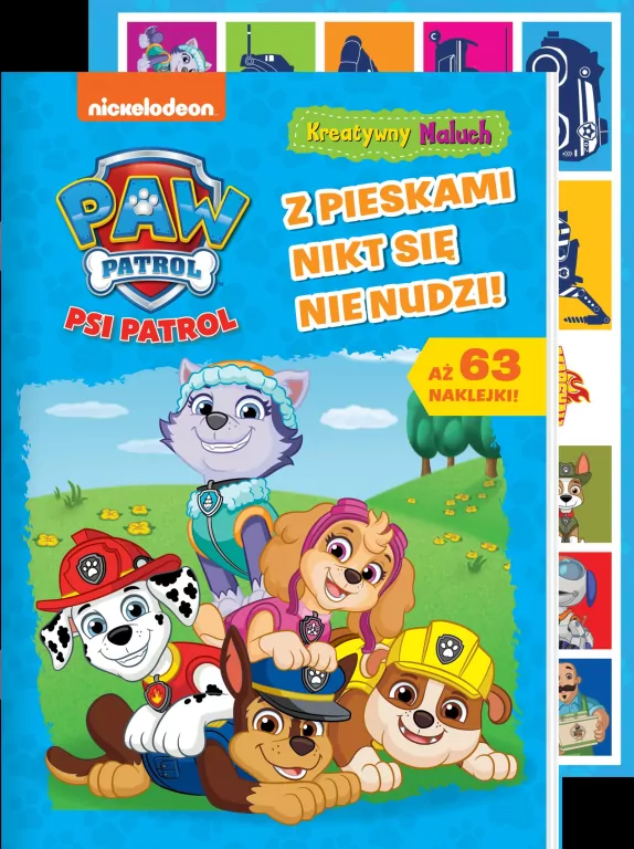 Psi Patrol. Z pieskami nikt się nie nudzi! Kreatywny Maluch. Cz.9 - tantis.pl