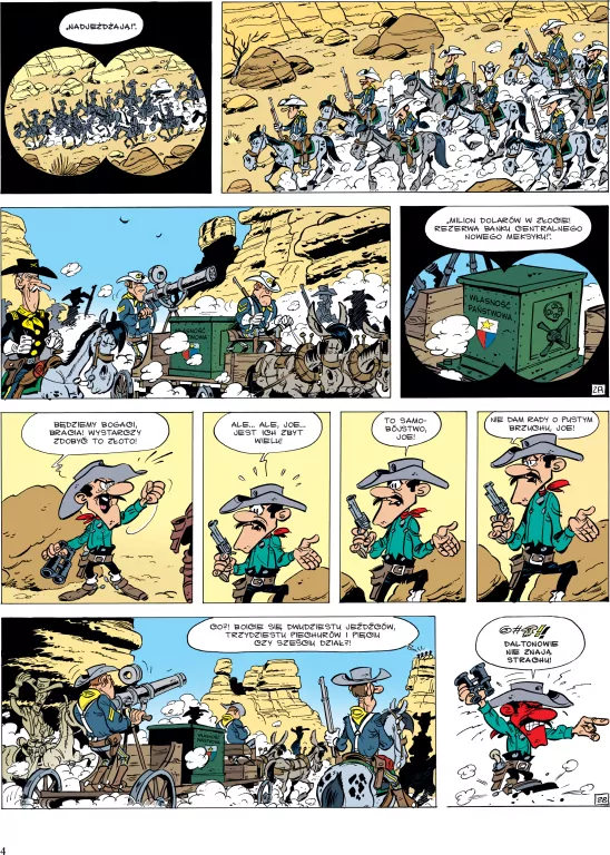 Samotny jeździec. Lucky Luke. Tom 76 - tantis.pl