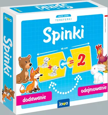 Spinki. Dodawanie i odejmowanie. Mądre gierki Tereferki