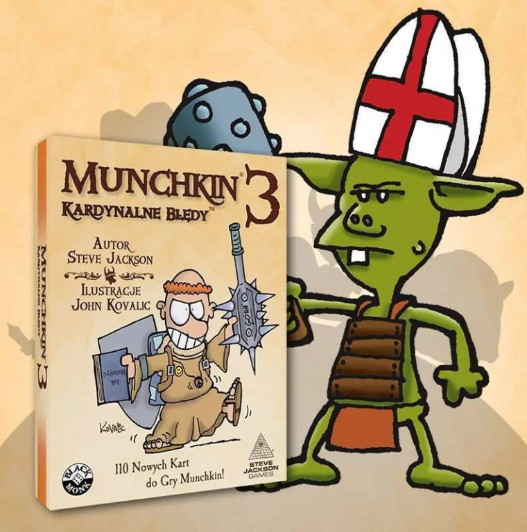 Munchkin 3 - Kardynalne Błędy - tantis.pl