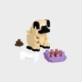 Mini Waffle - Pocket Pets Puppies - Mops - tantis.pl