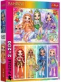 Puzzle 2x200 Tęczowe lalki TREFL - tantis.pl