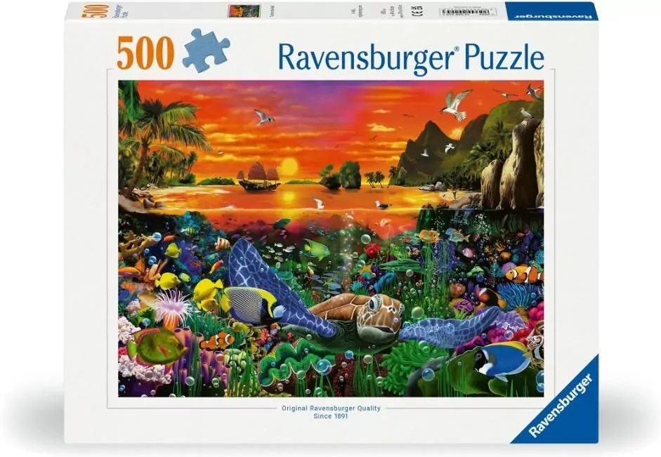 Puzzle 2D: Morski świat 500el - tantis.pl