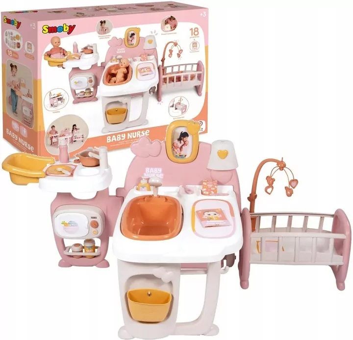 Smoby Baby Nurse kącik opiekunki - tantis.pl