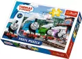 Puzzle 30. Tomek i Przyjaciele. Wyścig na torach. 18230 - tantis.pl