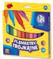 Flamastry trójkątne Jumbo, 10 kolorów - tantis.pl