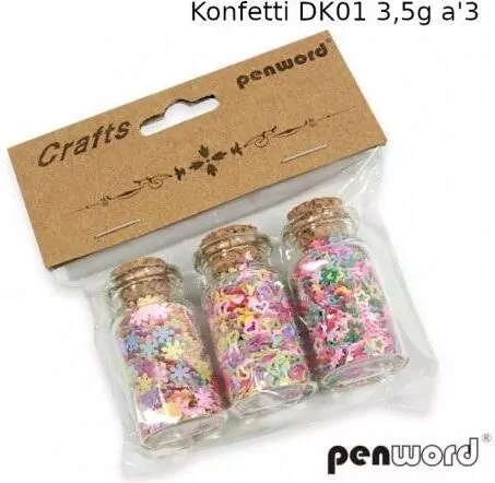 Konfetti w buteleczkach 3,5g - tantis.pl