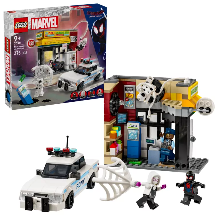 LEGO® Marvel. Multiwersum: Miles Morales kontra Spot 76311 - tantis.pl