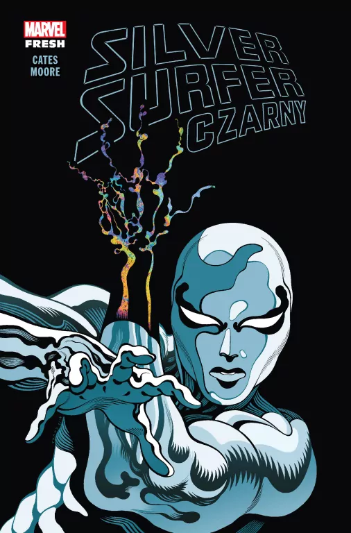 Czarny. Silver Surfer - tantis.pl