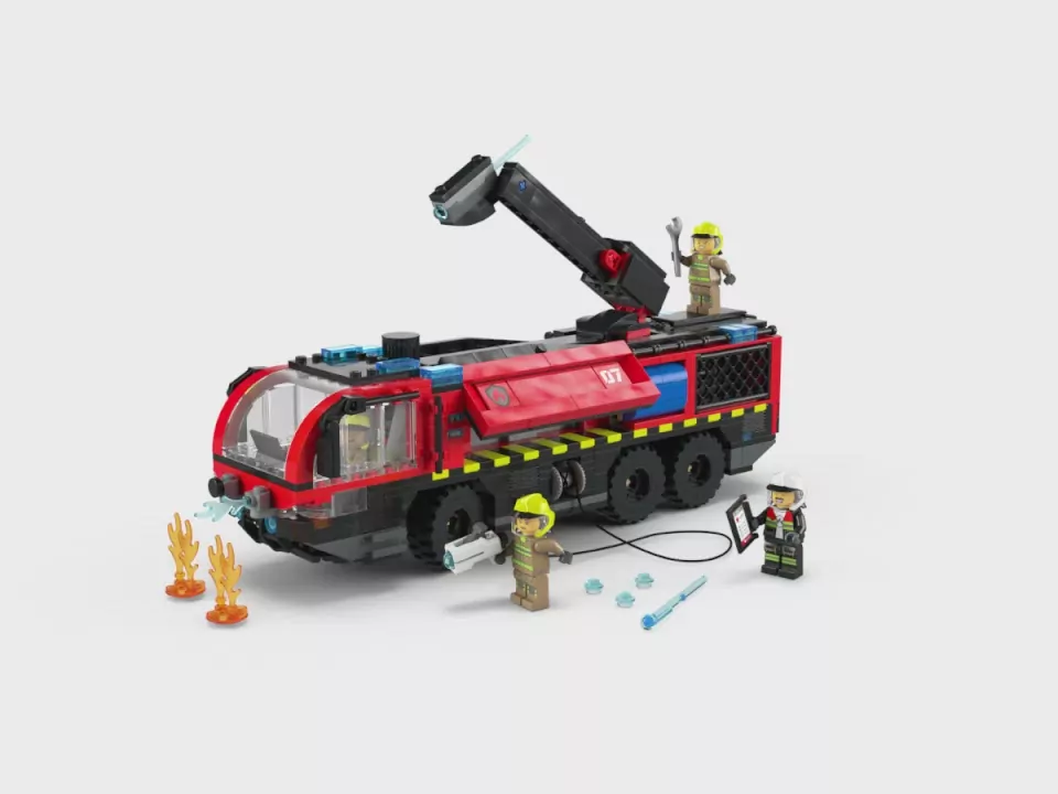 LEGO® City.  Lotniskowy wóz strażacki 60499 - tantis.pl
