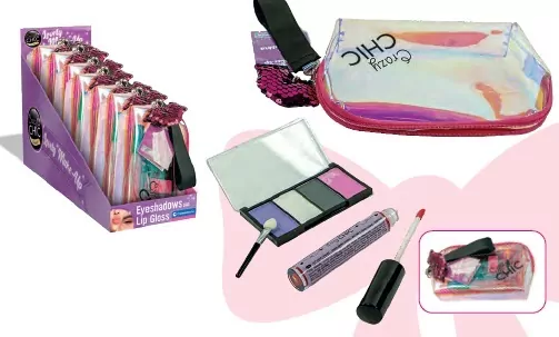 Crazy Chic. Holograficzna kosmetyczka - tantis.pl