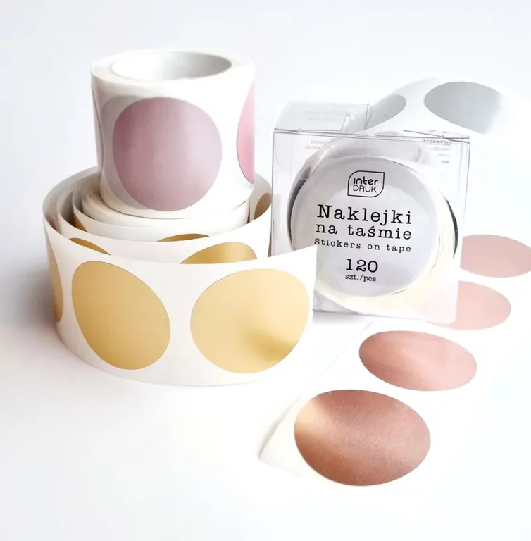 Naklejki na taśmie. Glam - tantis.pl
