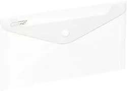 Koperta na zatrzask. Biała