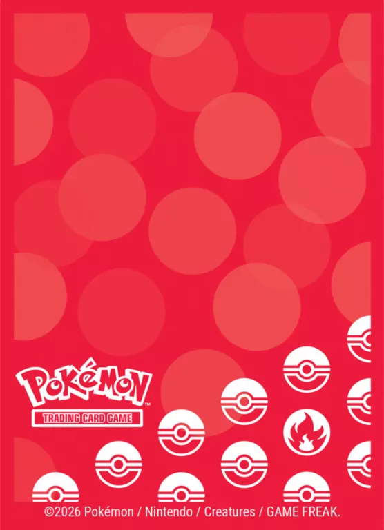 Ultra Pro: Pokémon - Deck Protector Sleeves - Energy - Fire Type (65 szt.) - tantis.pl