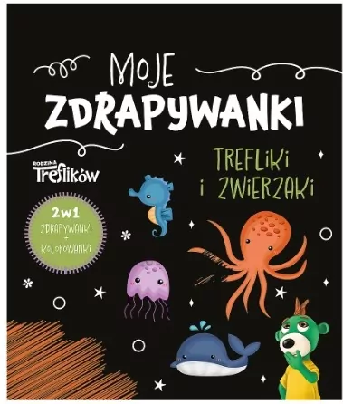 Trefl. Moje zdrapywanki. Trefliki i zwierzaki - tantis.pl