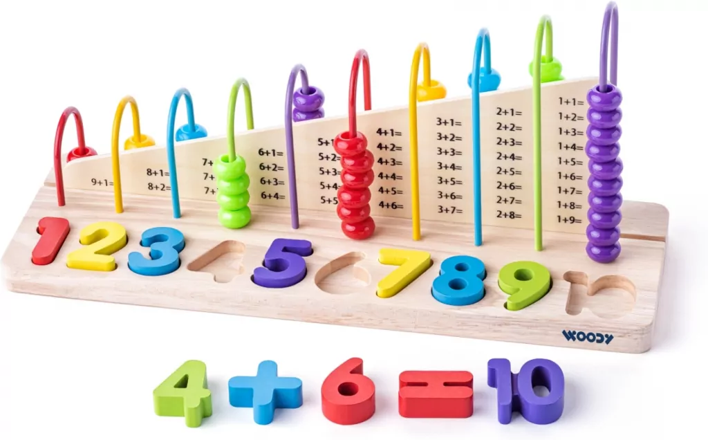 Abakus z matematyką 90220 Woody - tantis.pl