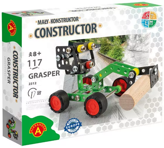 Mały Konstruktor - Grasper 8+ - tantis.pl