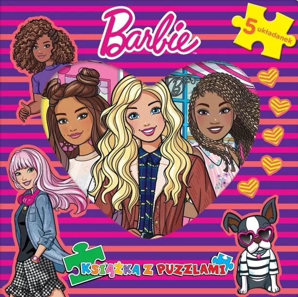 Barbie. Książka z puzzlami - tantis.pl