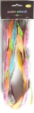 Druty chenille kolorowe pastel 50cm 10szt - tantis.pl