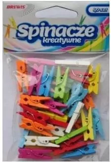 Spinacze kreatywne. Kolorowe 3,5cm - tantis.pl