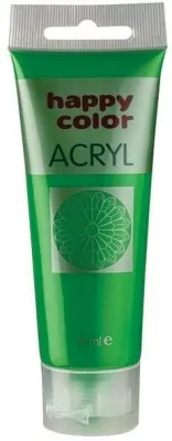 Farba akrylowa 75ml ciemno zielona HAPPY COLOR