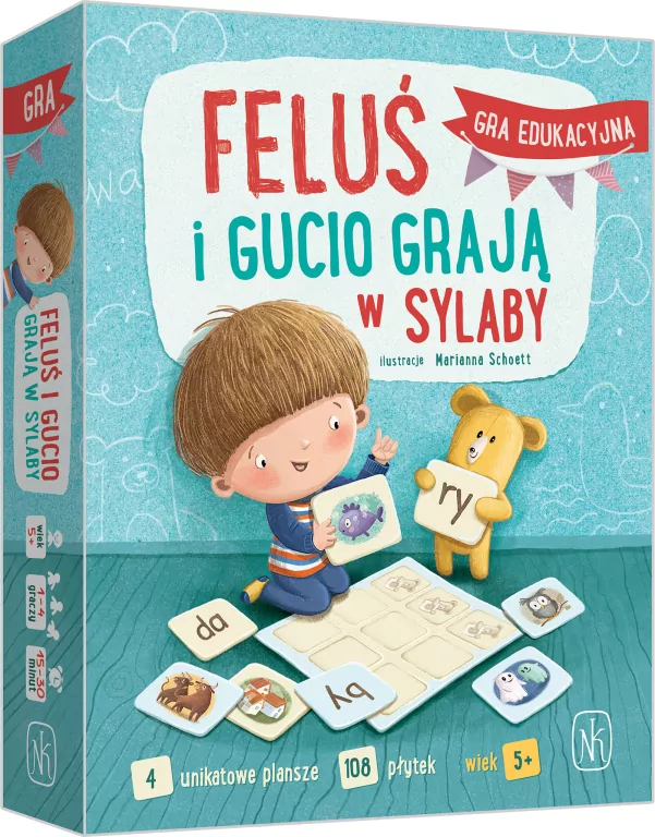 Feluś i Gucio grają w sylaby - tantis.pl