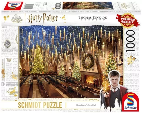 Puzzle PQ 1000 Thomas kinkade Harry Potter Wielka - tantis.pl