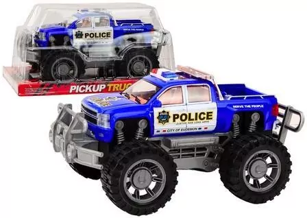 Samochód Policji Pickup niebieski - tantis.pl